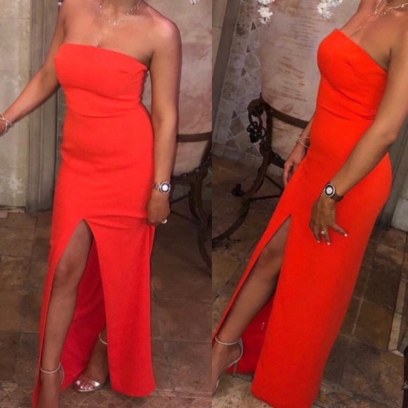 House of CB Dresses & Skirts - Original House of CB orange maxi dress